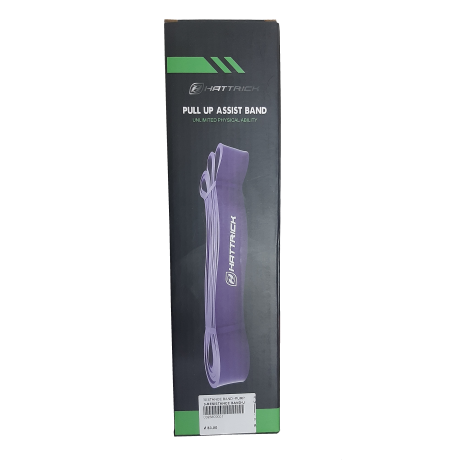 Hattrick Pull Up Assist Band - Purple (Weight: 380g, Tension: 35-85lb)